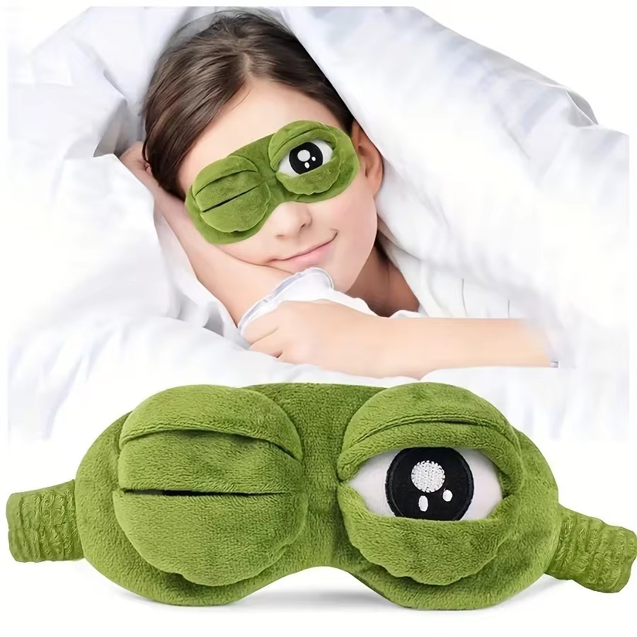 3D Printing Mask - 3D Frog Sleep Mask Natural Sleeping