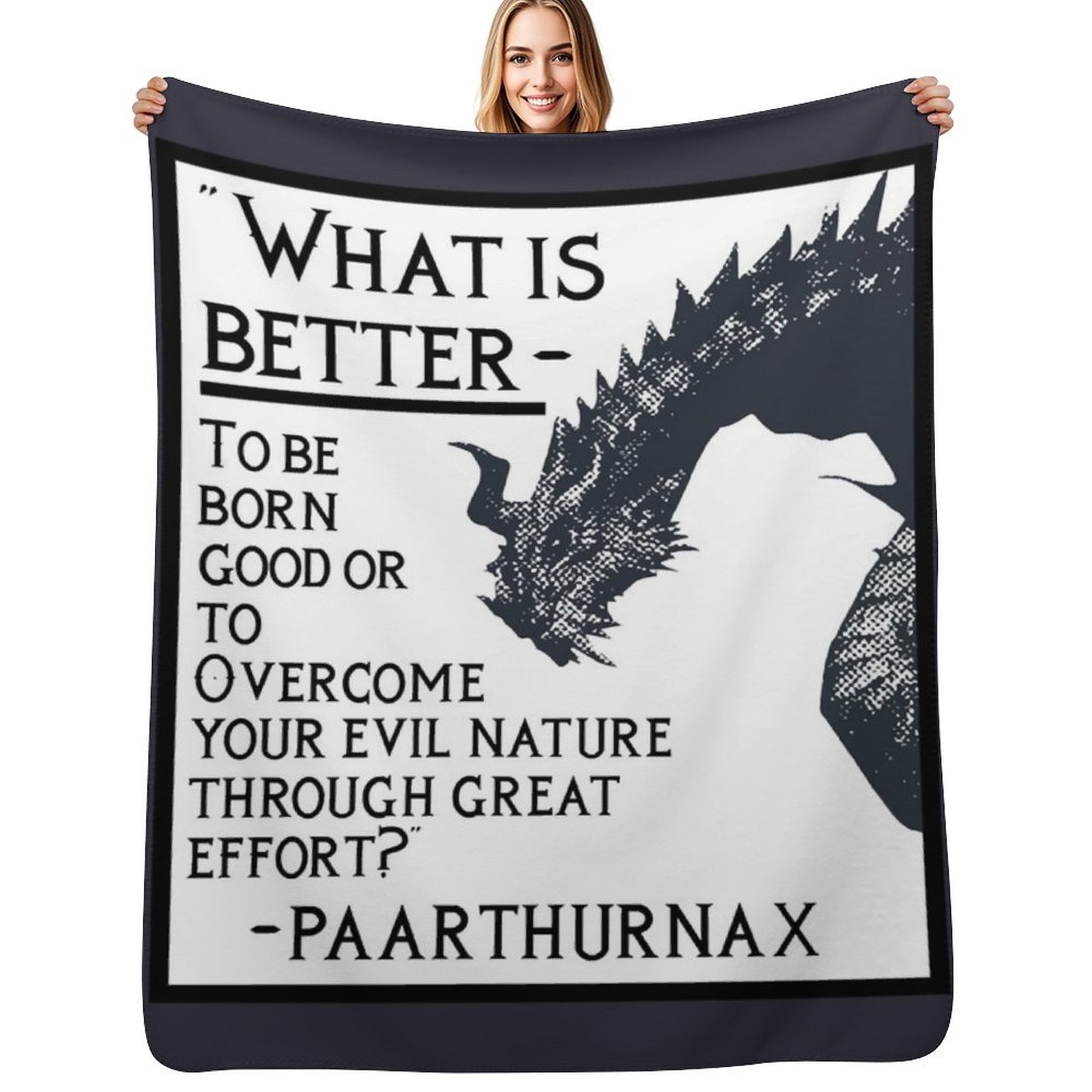 3D Printing Quotes - Wonderful Memory Paarthurnax Quote Graphic For