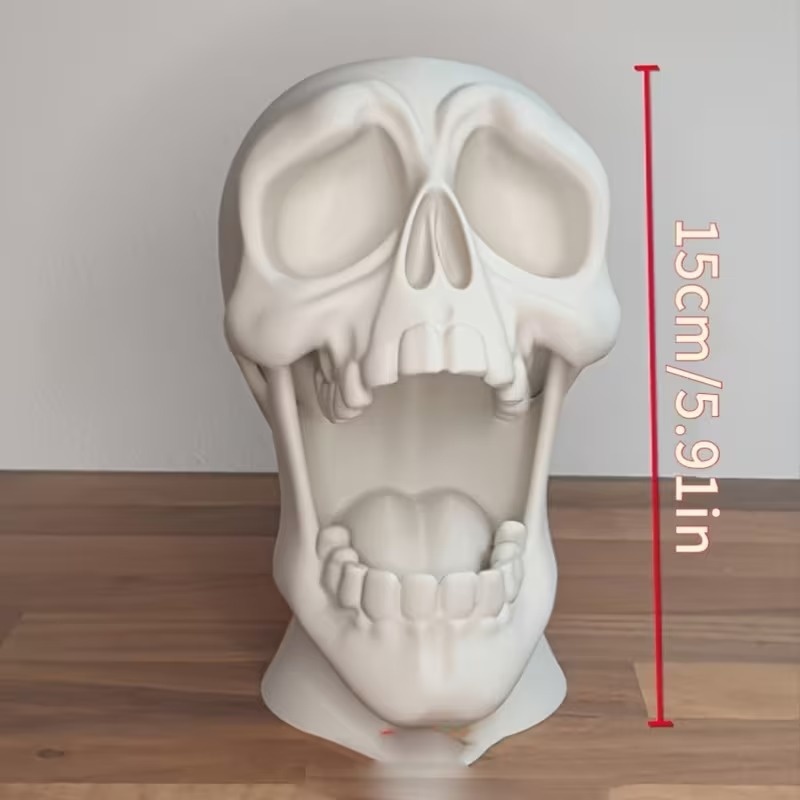3D Printed Skull Headset Stand - đánh giá và giá 3D Printing Xbox Controller Holder
