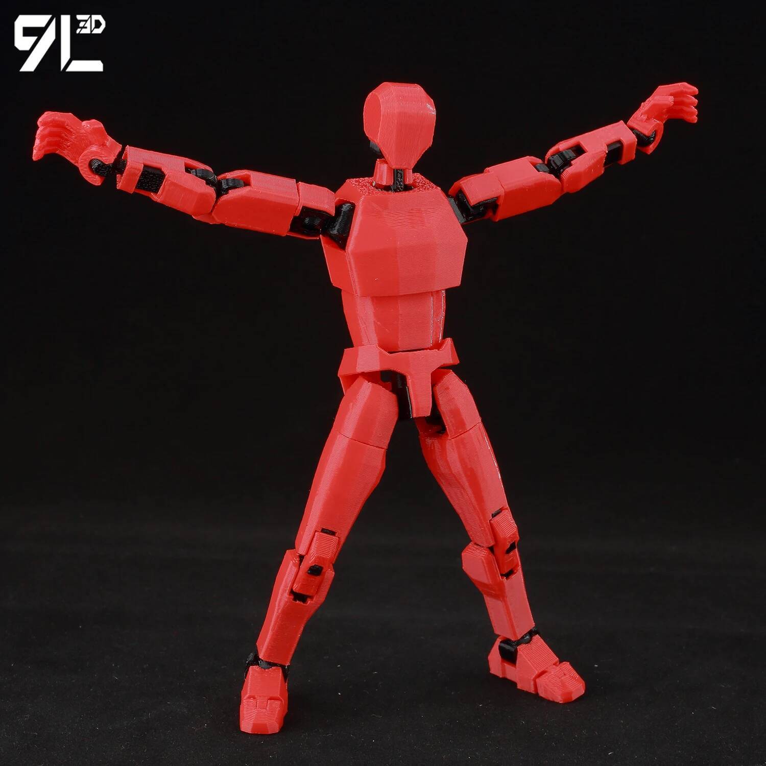 9L3D Printed Dummy13 Lucky13 T - đánh giá và giá 3D Printing Figure