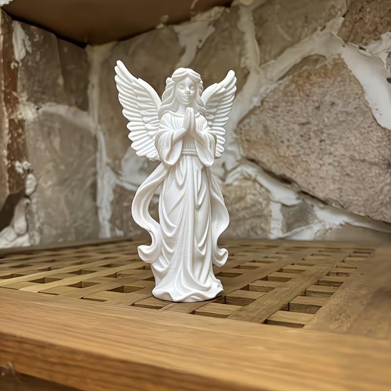 3D Printed Praying Angel Relig - đánh giá và giá 3D Printing Gold