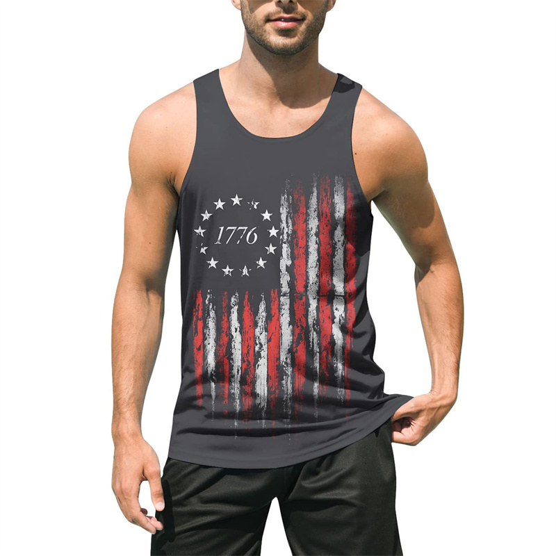Retro 3D Print USA Flag Tank T - đánh giá và giá 3D Printing Usa