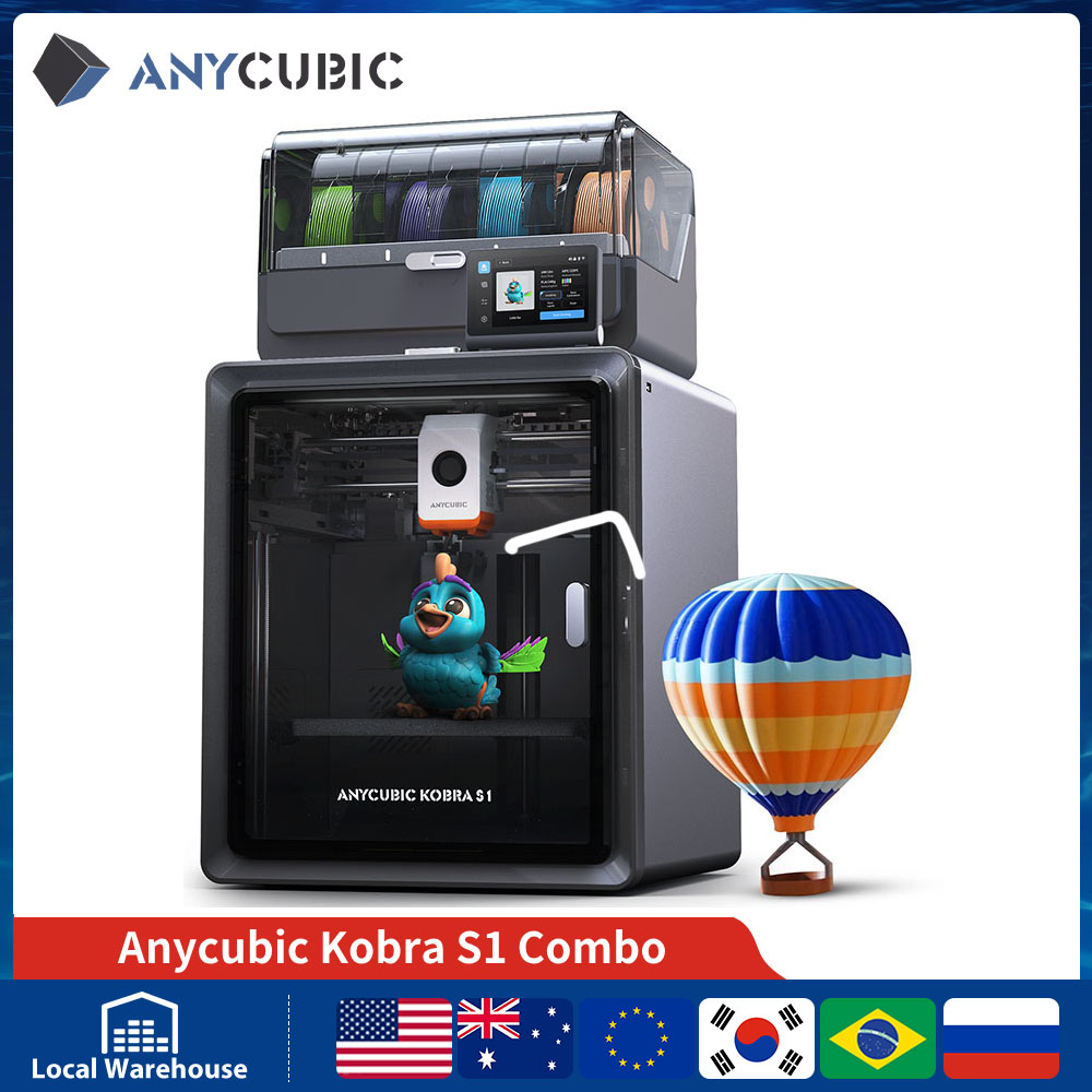 Anycubic Kobra S1 Combo Multi- - đánh giá và giá 3D Printing Online Service
