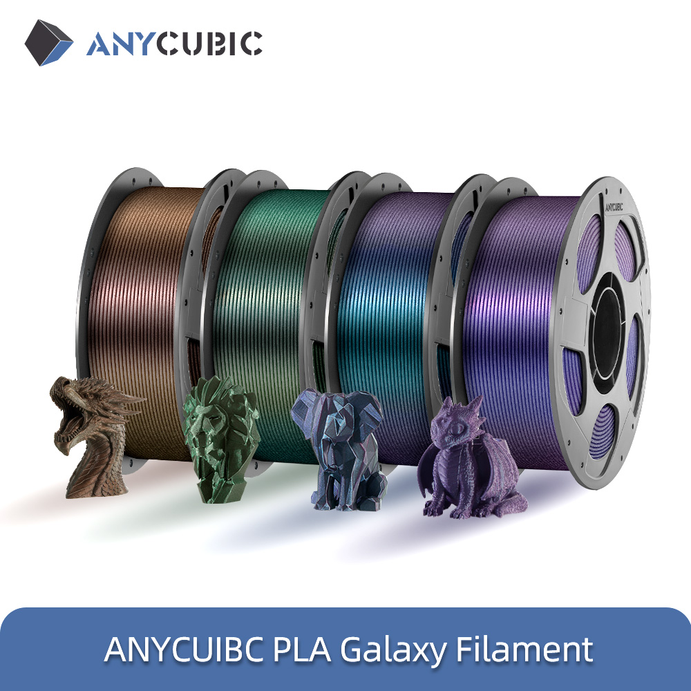 ANYCUBIC PLA Galaxy Filament S - đánh giá và giá 3D Printing Fdm