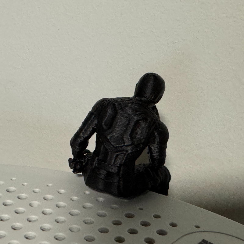 Black Tactical Masked Figurine - đánh giá và giá 3D Printing Office Setup