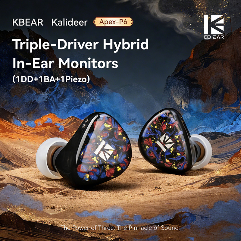 KBEAR Kalideer Apex-P6 1DD+1BA - đánh giá và giá 3D Printing Office Setup