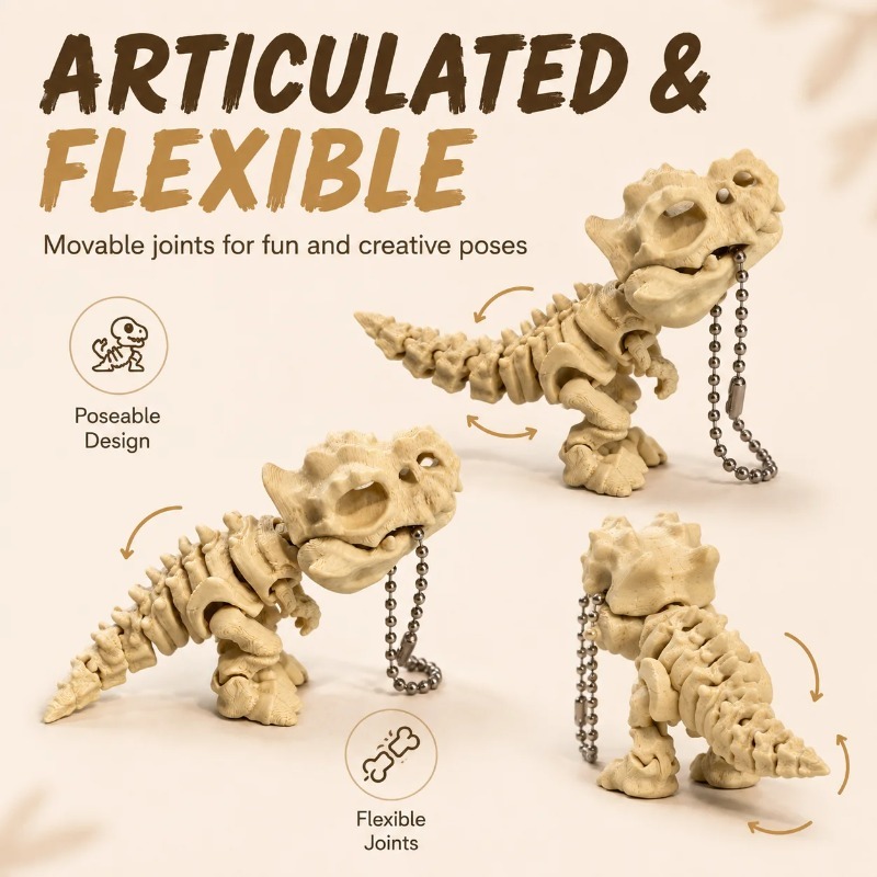 New 3D Printed Tyrannosaurus R - đánh giá và giá 3D Printing Joint