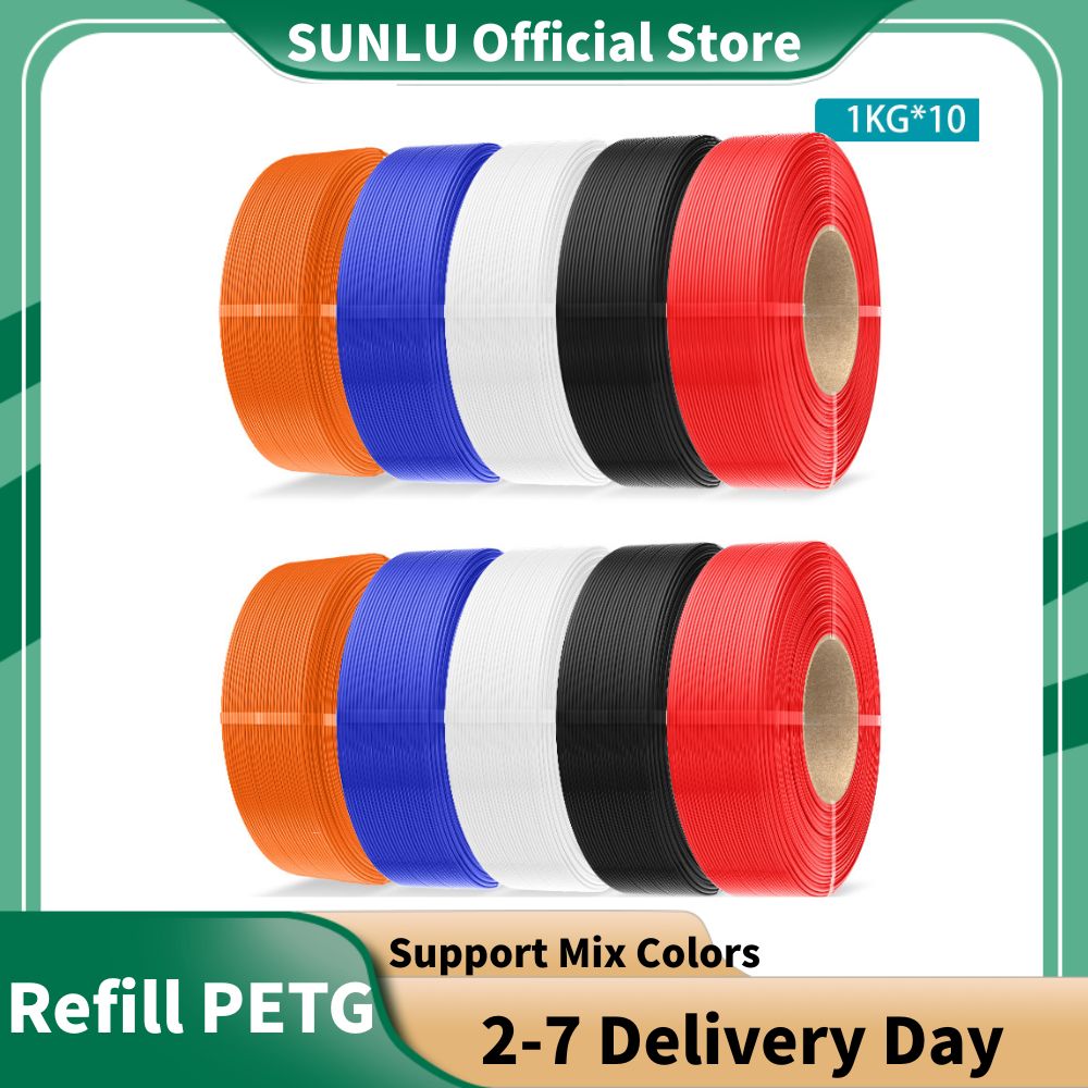 SUNLU PETG Filament 10KG 3D Pr - đánh giá và giá 3D Printing Fdm