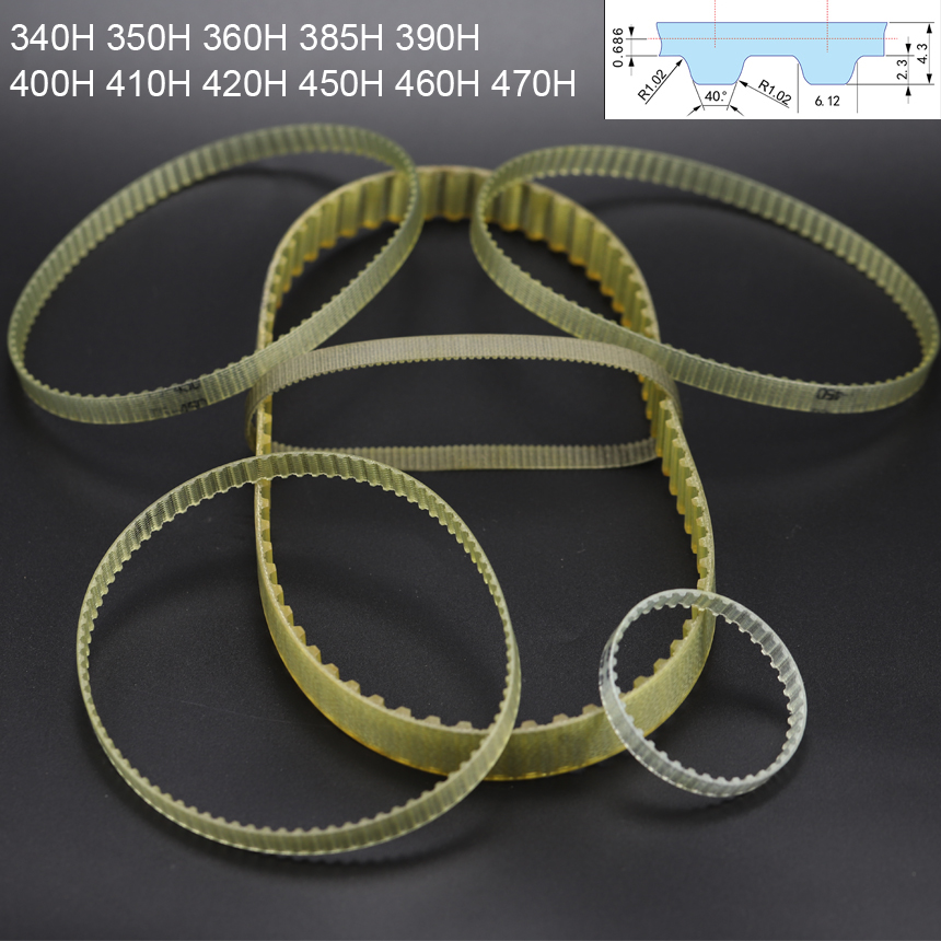 340H 350H 360H 385H 390H 400H  - đánh giá và giá Timing Belt