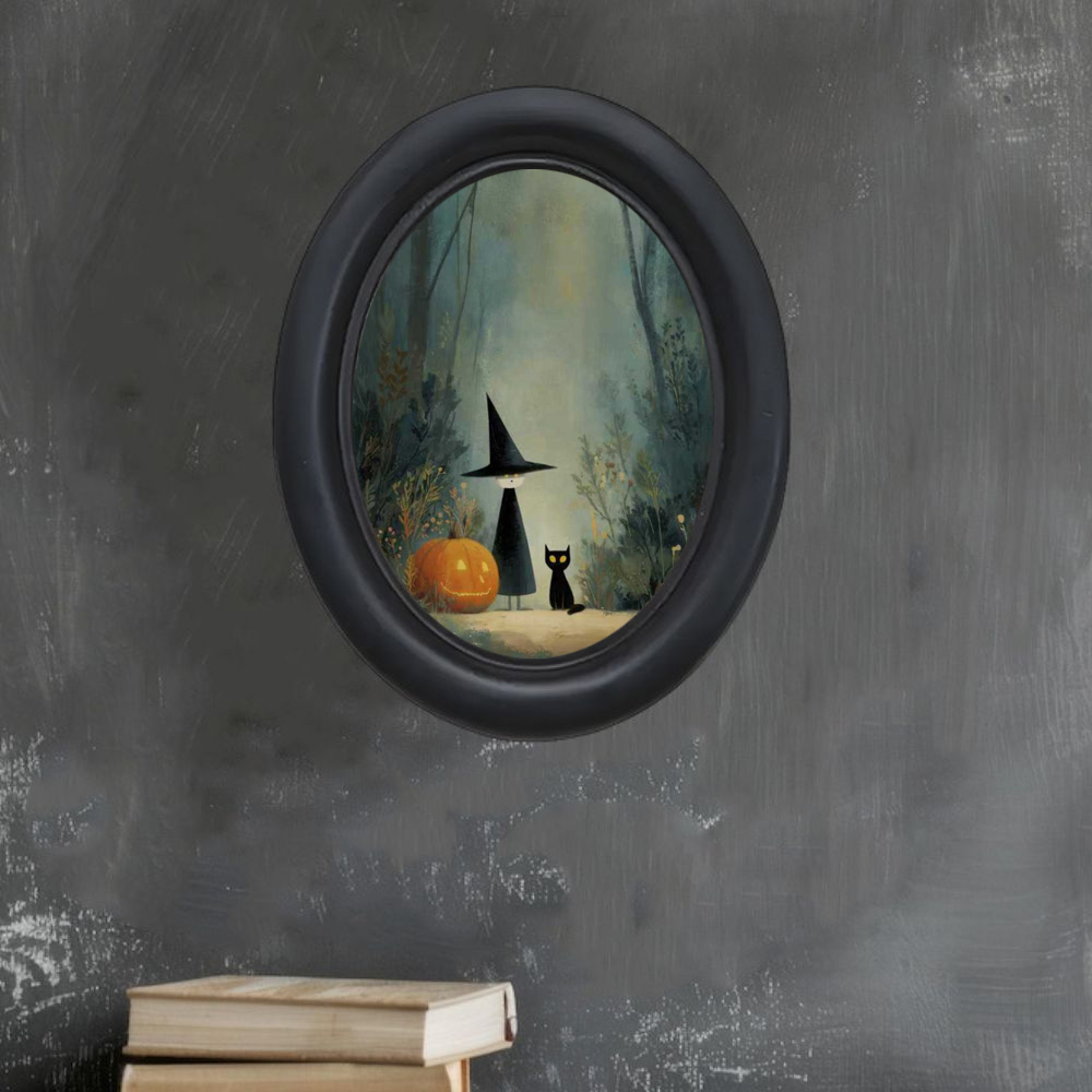 A 3D Vintage Halloween Witch a - đánh giá và giá 3D Printing Figure