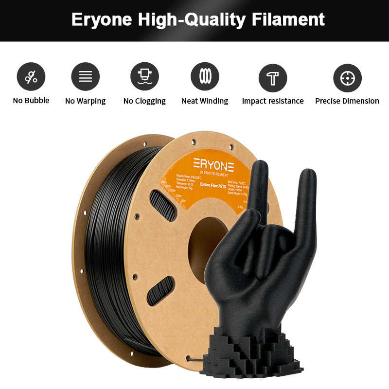 ERYONE Big Sale 10KG PETG Carb - đánh giá và giá 3D Printing Nylon