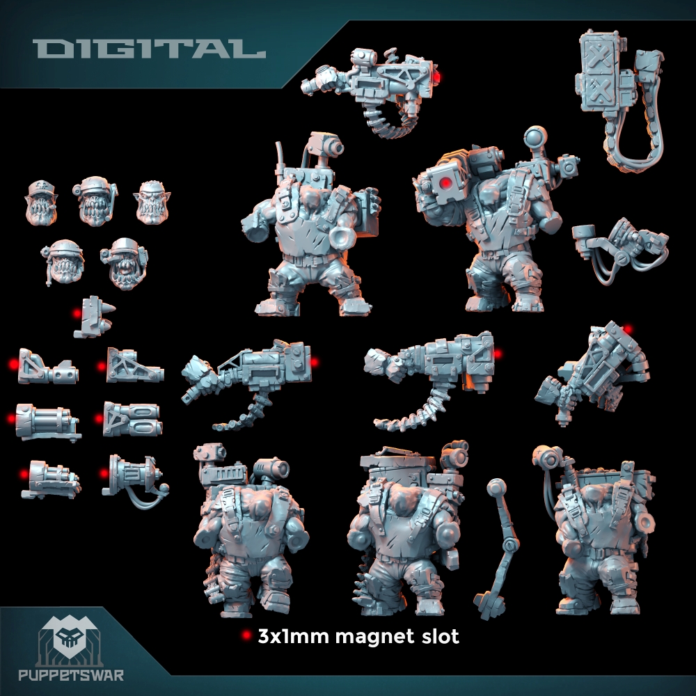Orc Ultimate Badasses Squad, G - đánh giá và giá 3D Printing Figure