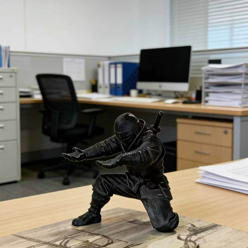 Ninja Pen Holder 3D Printed Sa - đánh giá và giá 3D Printing Office Setup