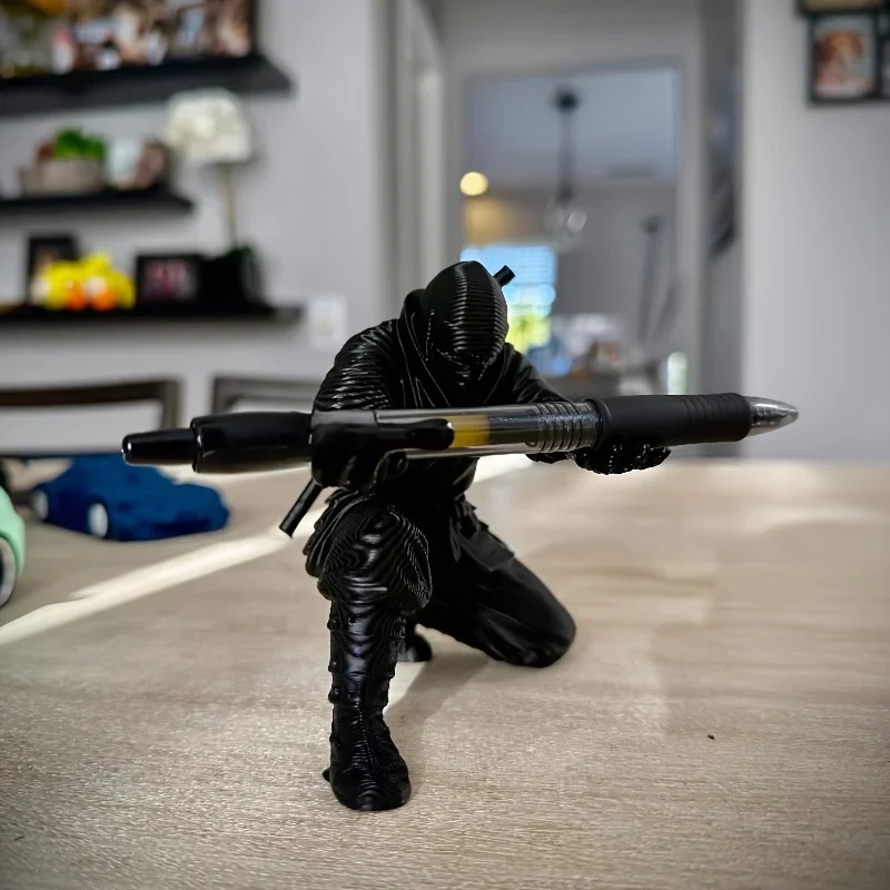 Ninja Pen Holder 3D Printed Sa - đánh giá và giá 3D Printing Office Setup