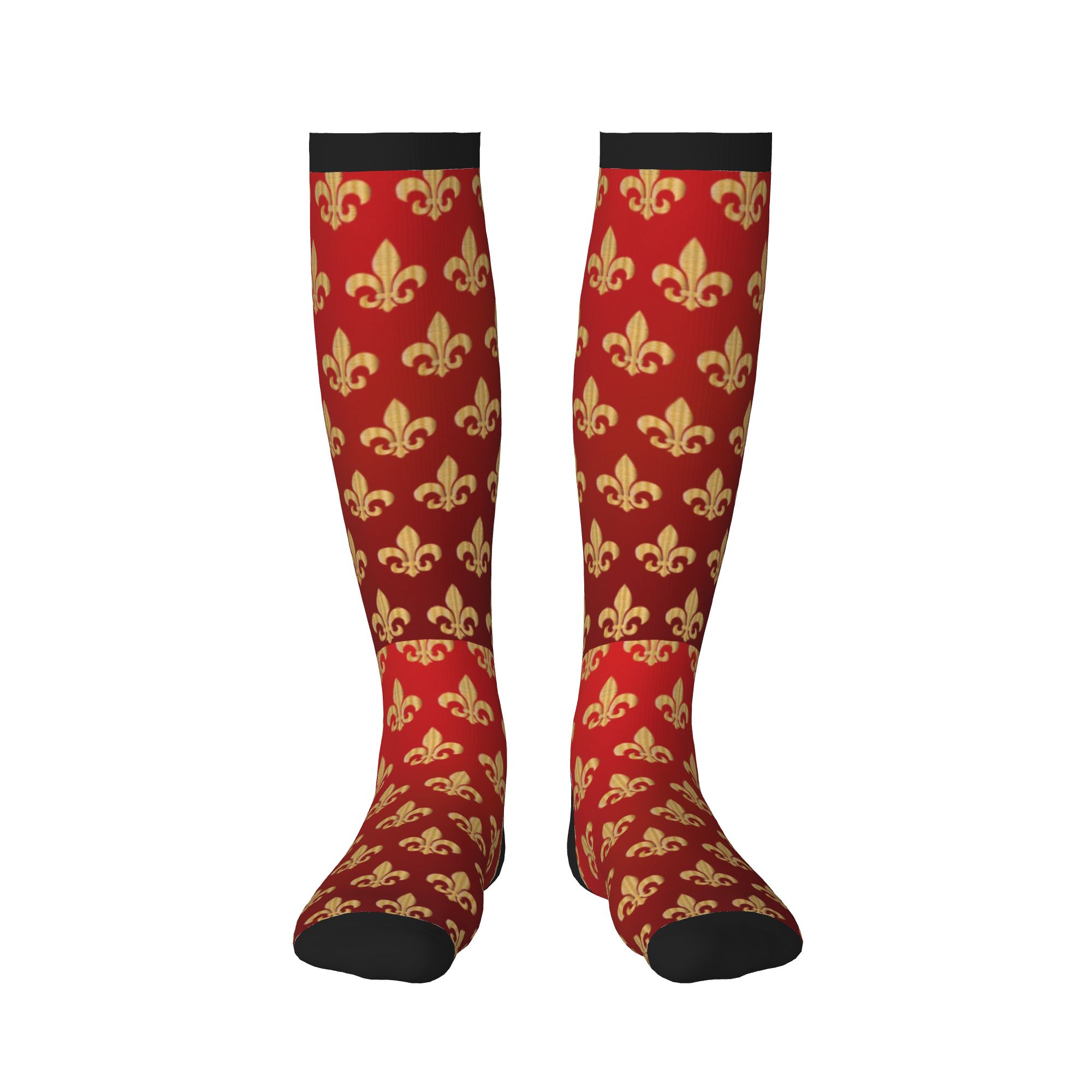 Men's Red and Gold Fleur-De-Ly - đánh giá và giá 3D Printing Gold