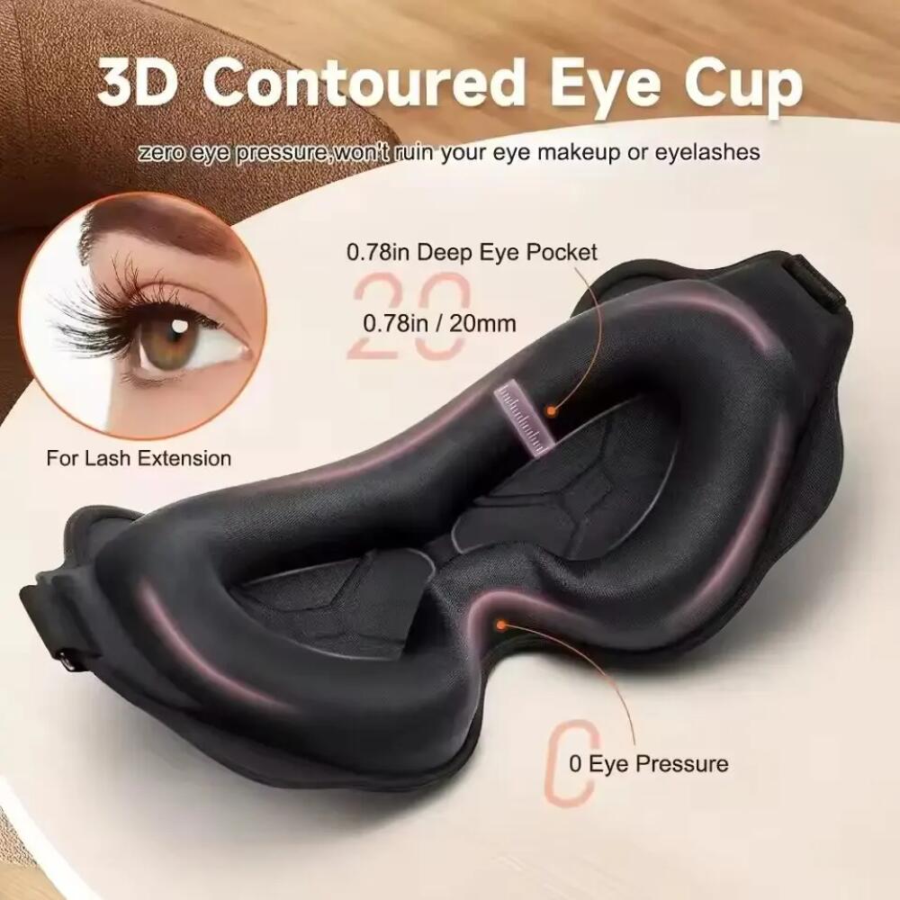 New 3D Sleep Eye Mask Stereosc - đánh giá và giá 3D Printing Mask
