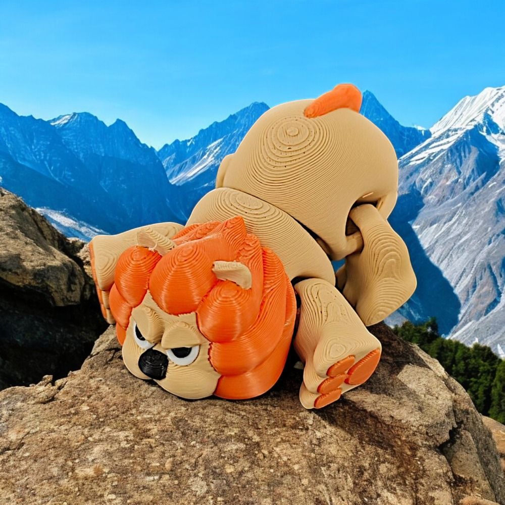 Lion Decorations Movable Joint - đánh giá và giá 3D Printing Joint