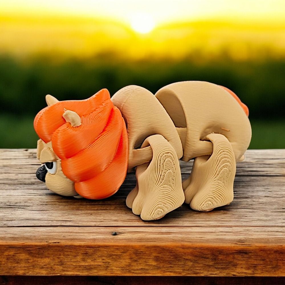 Lion Decorations Movable Joint - đánh giá và giá 3D Printing Joint