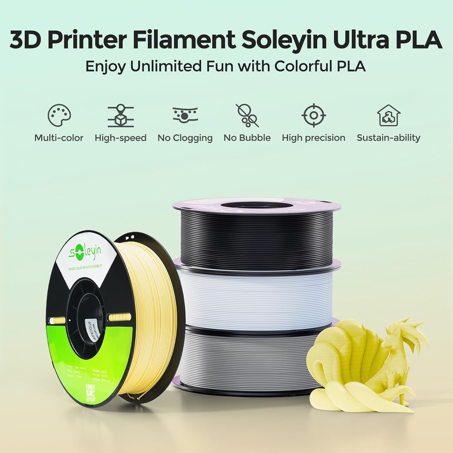 Creality Premium PLA 3D Printe - đánh giá và giá 3D Printing Result