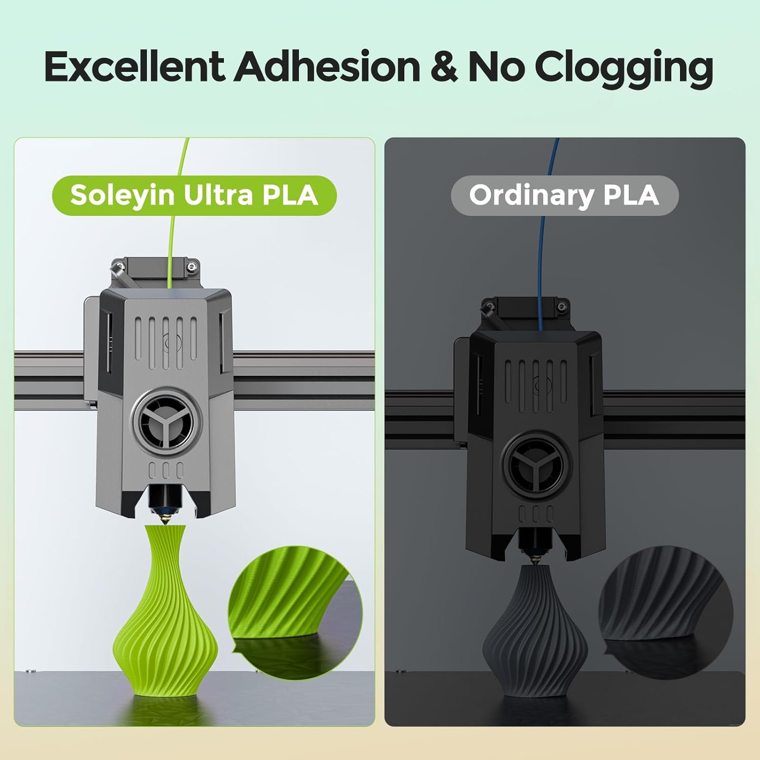 Creality Premium PLA 3D Printe - đánh giá và giá 3D Printing Result