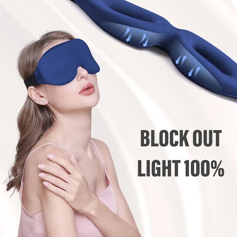 3D Night Sleep Eye Mask Breath - đánh giá và giá 3D Printing Mask
