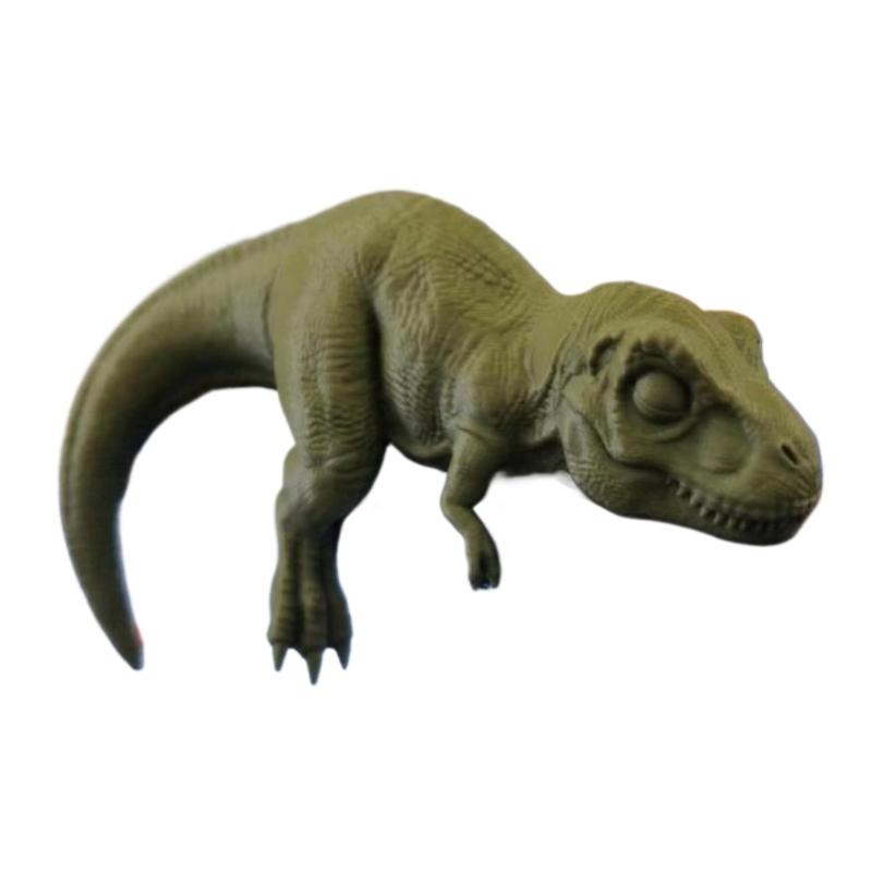 Sleeping T-Rex Monitor Topper  - đánh giá và giá 3D Printing Office Setup