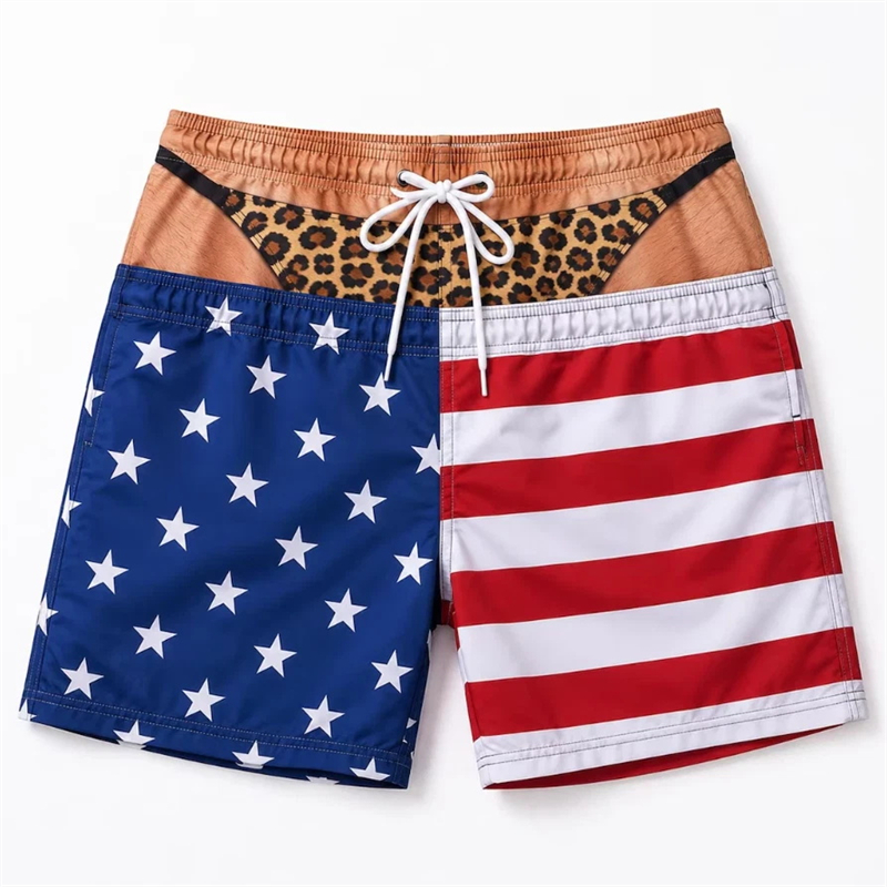 Fun Beach Swim Trunks Men 3D P - đánh giá và giá 3D Printing Usa