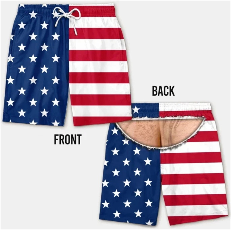 Fun Beach Swim Trunks Men 3D P - đánh giá và giá 3D Printing Usa
