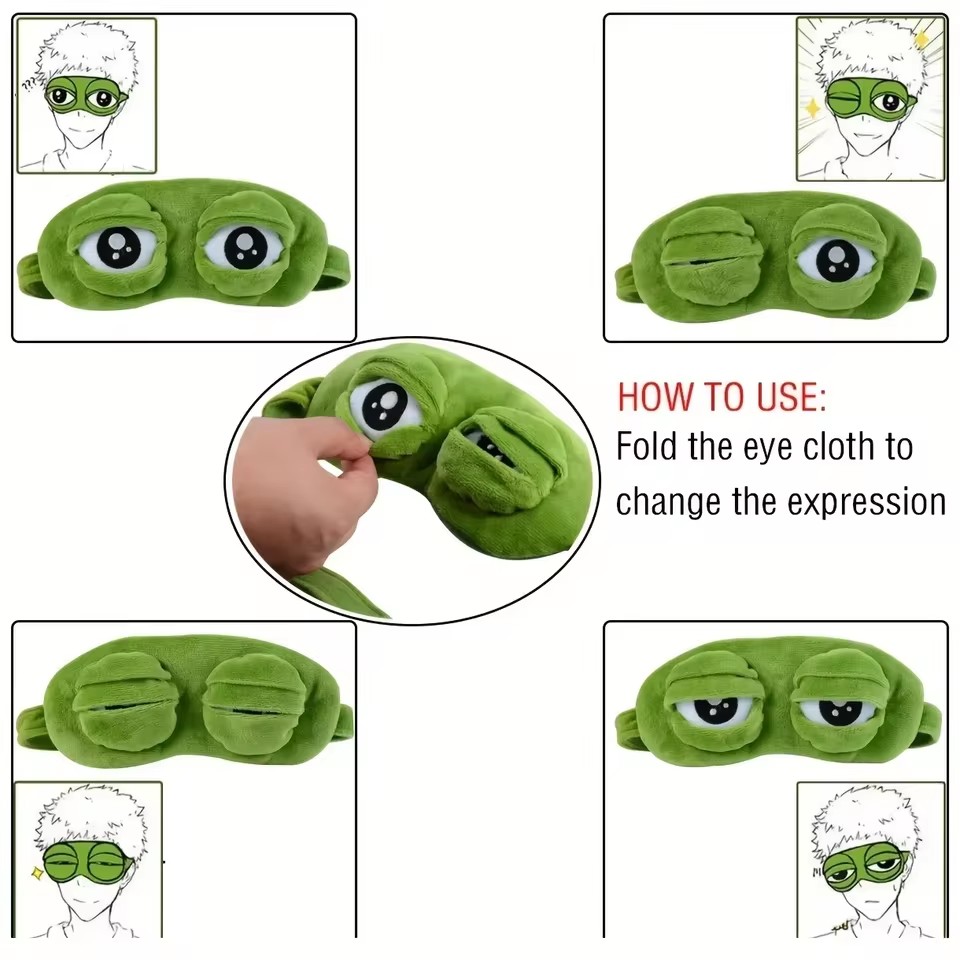 3D Frog Sleep Mask Natural Sle - đánh giá và giá 3D Printing Mask