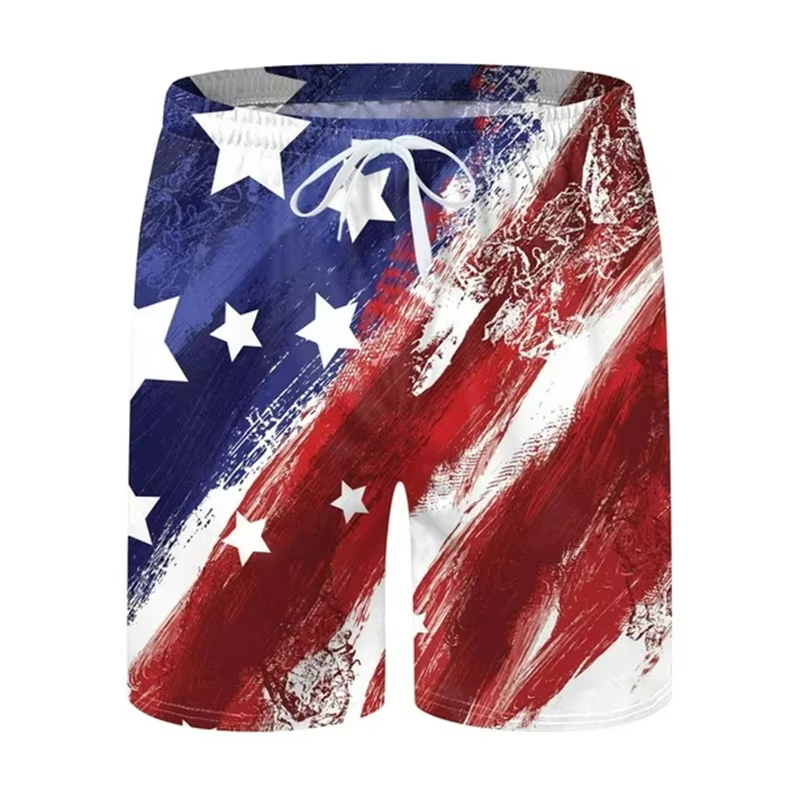 Men's Beach Shorts USA Flag 3d - đánh giá và giá 3D Printing Usa