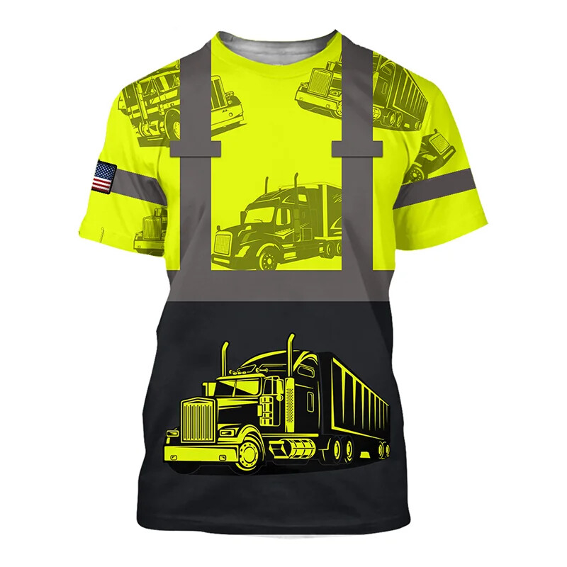 Excavator 3D Print T-shirt For - đánh giá và giá 3D Printing Operator
