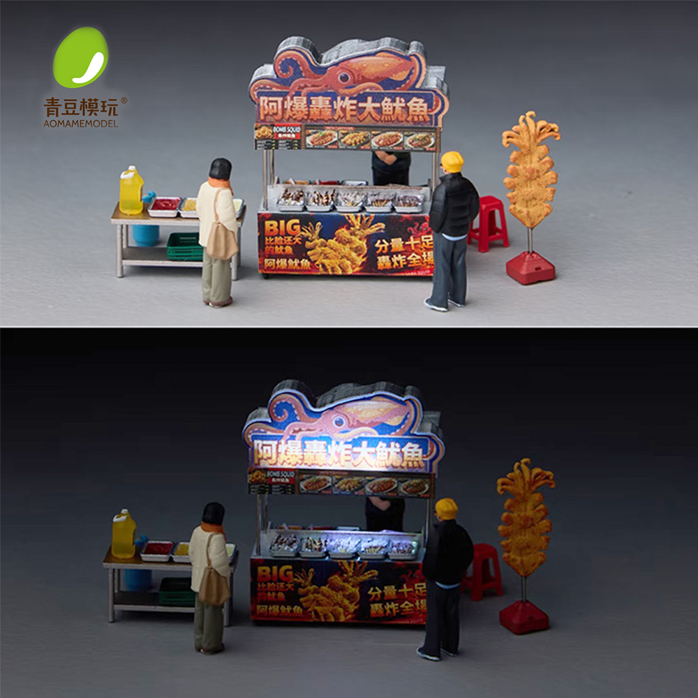 Kicarmod 1:64 The Snack Stand  - đánh giá và giá 3D Printing Diecast Cars